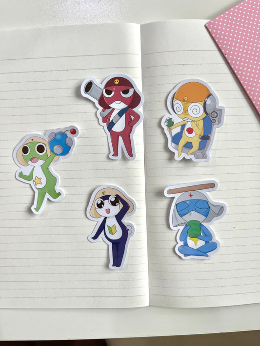 Sgt. Frog Keroro Stickers