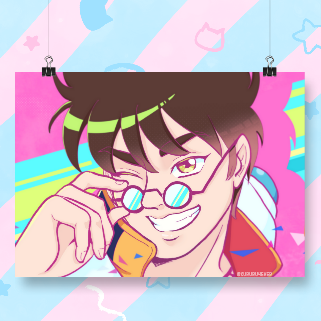 Nekki Basara Macross 7 A3 Poster