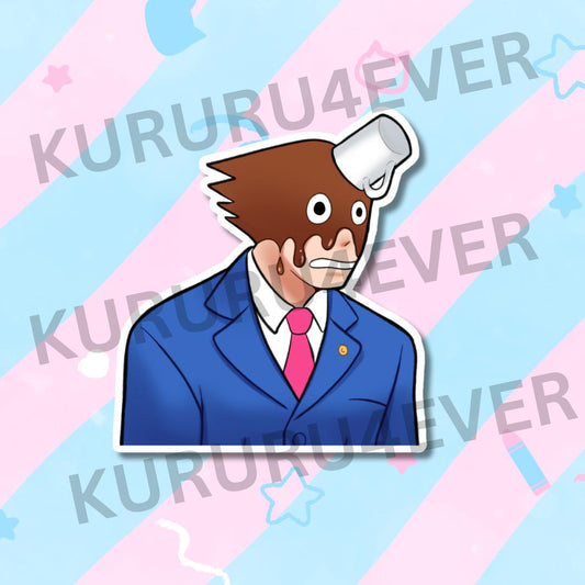 Phoenix Wright & Apollo Justice Stickers - Ace Attorney