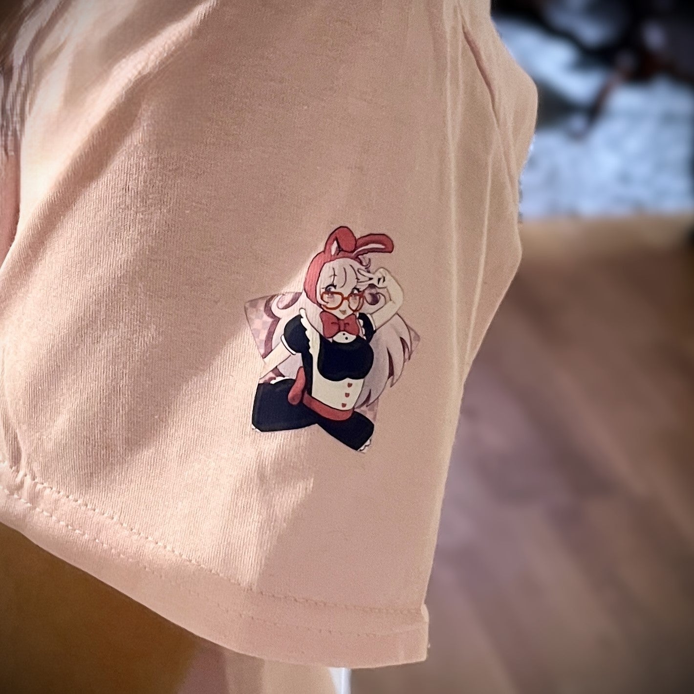 Limited Bunny Girl Pink Shirt 100% Cotton
