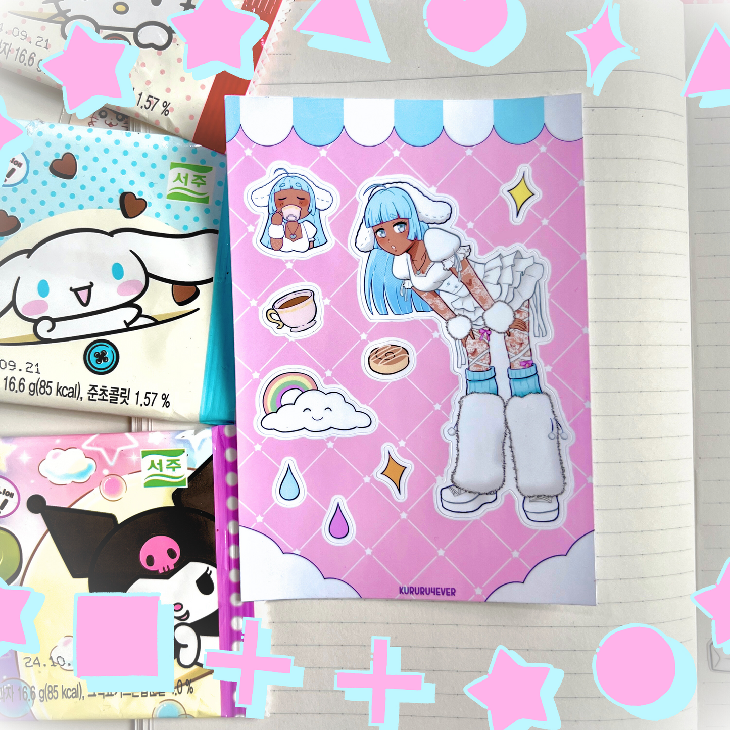 Cute Sanrio Inspired Sticker Sheets