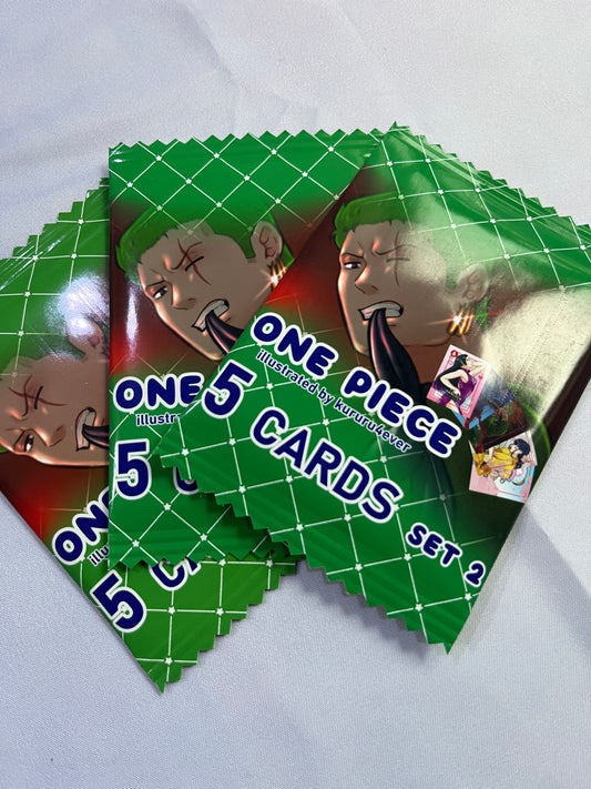 One Piece Holographic Card Collection - Set 2