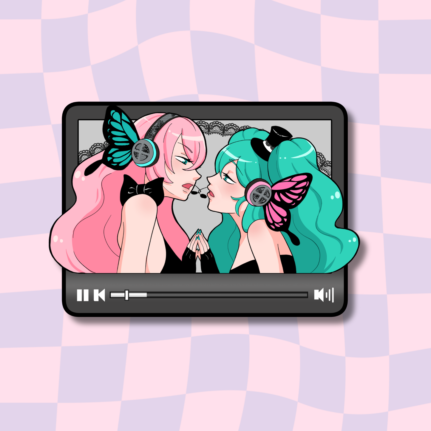 Vocaloid Songs Sticker - Magnet