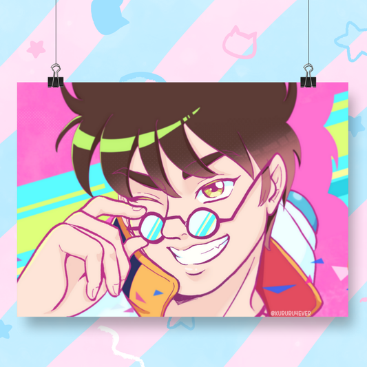 Nekki Basara Macross 7 A3 Poster