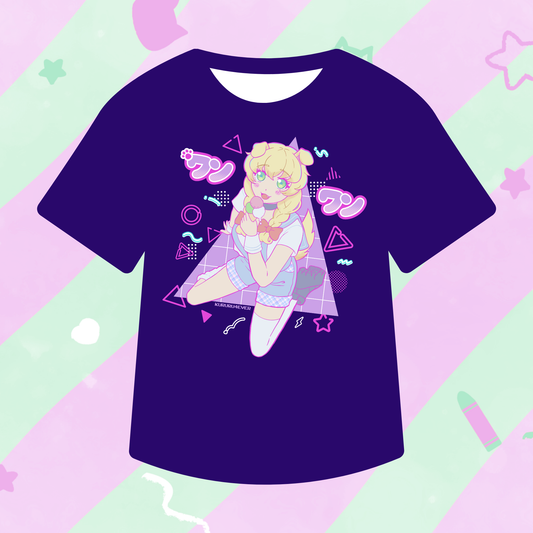 Limited Dog Girl Purple Shirt
