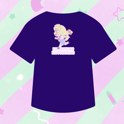 Limited Dog Girl Purple Shirt