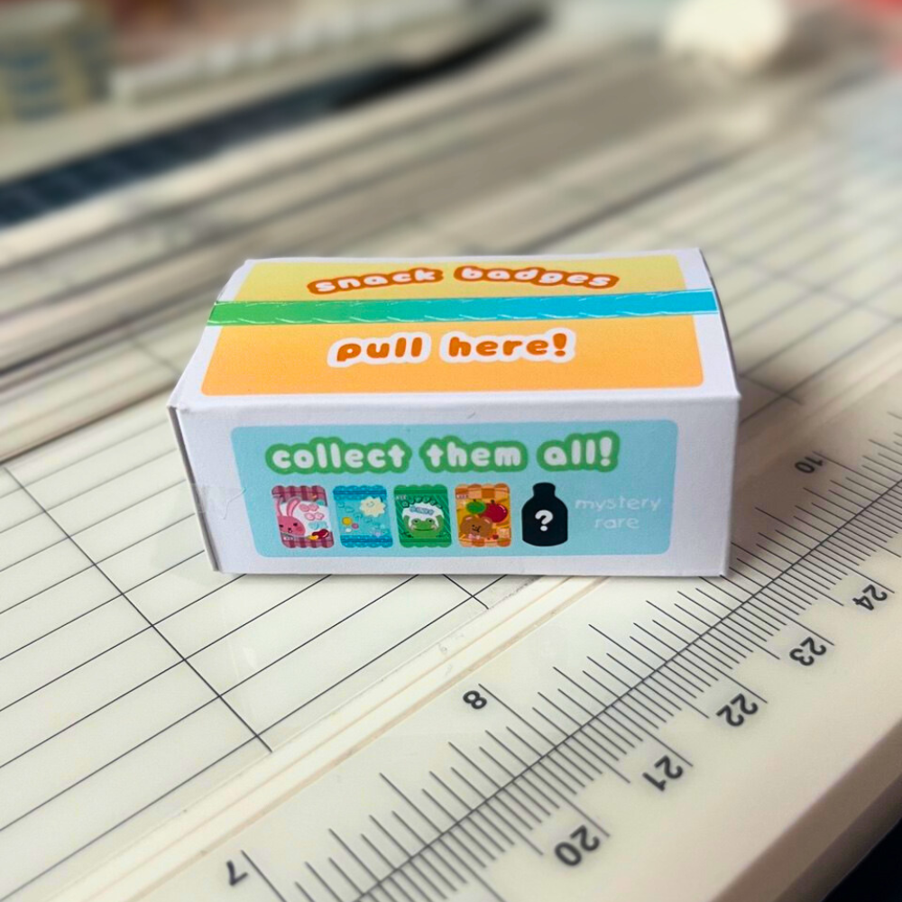 Snack Badges/Pins Mystery Box