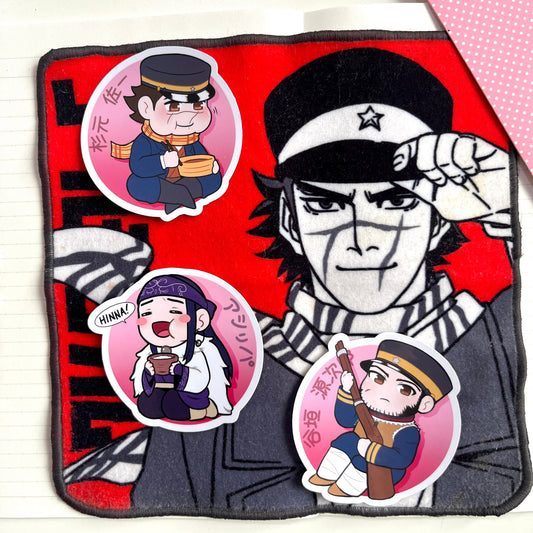 Golden Kamuy Stickers