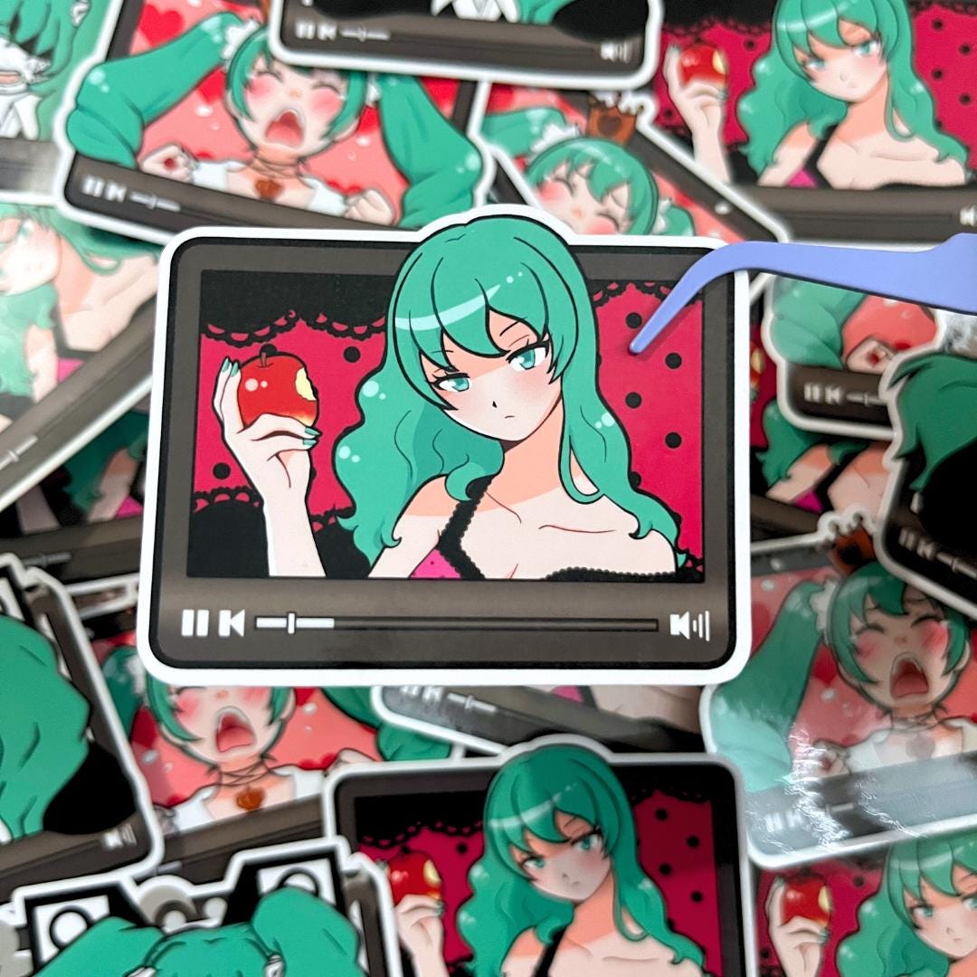 Hatsune Miku Sticker Bundle: World is Mine, Rolling Girl, Romeo and Cinderella (set of 3)