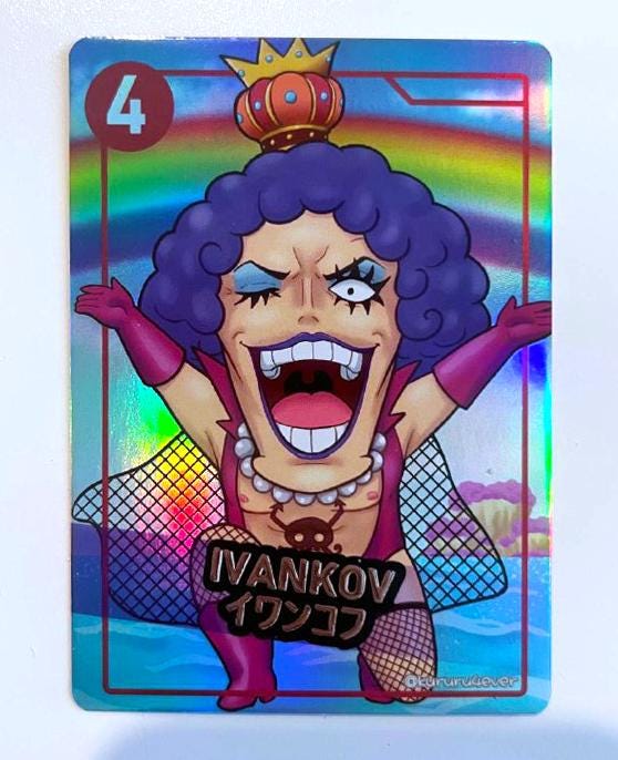 One Piece Holographic Card Collection - Set 1