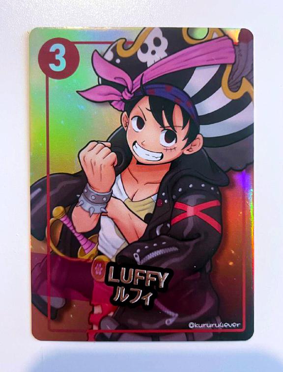 One Piece Holographic Card Collection - Set 1