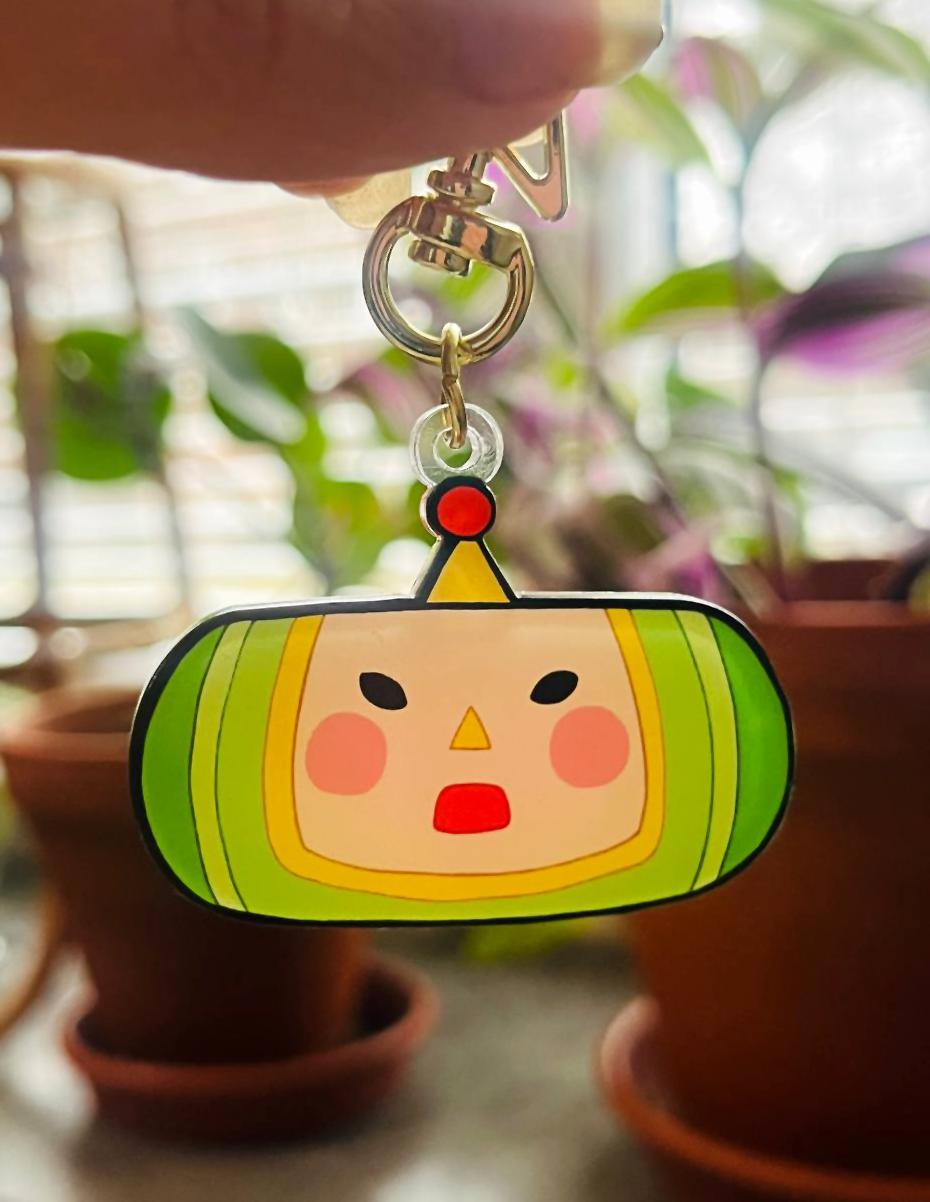 Keychain of the prince ofthe cosmos from katamari damacy