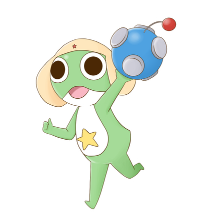 Sgt. Frog Keroro Stickers