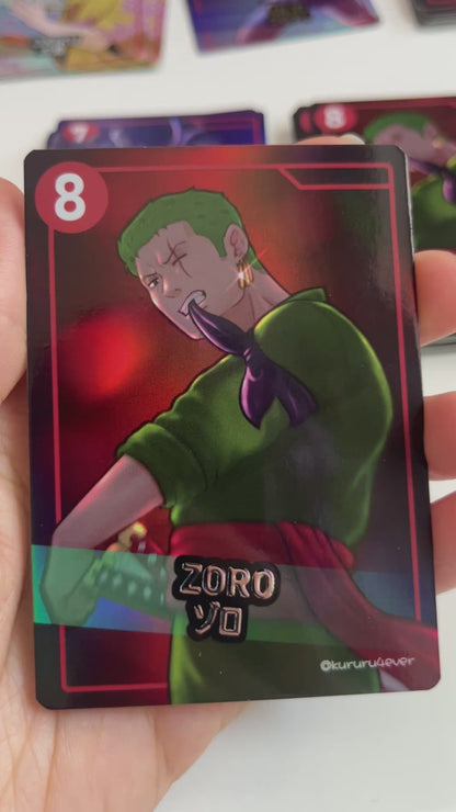 One Piece Holographic Card Collection - Set 2
