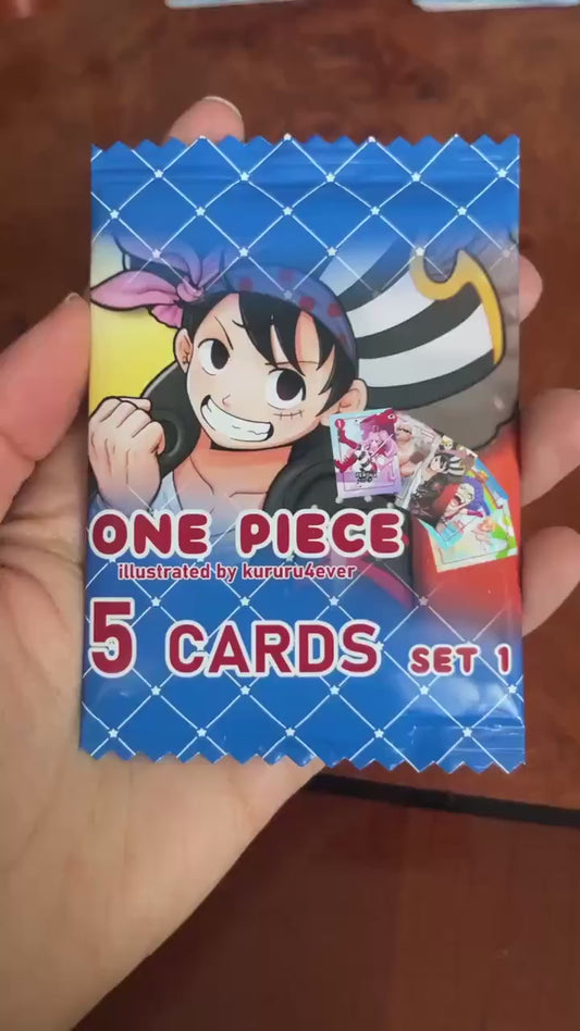 One Piece Holographic Card Collection - Set 1