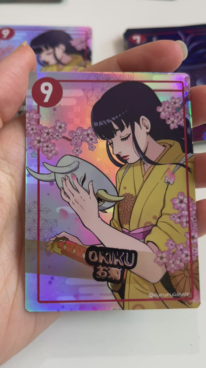 One Piece Holographic Card Collection - Set 2