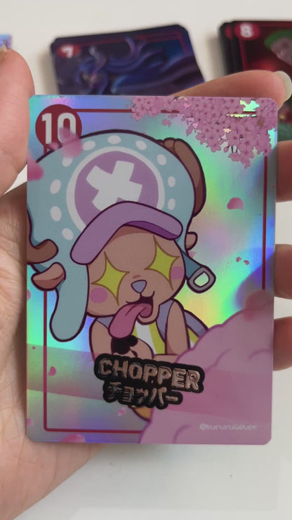 One Piece Holographic Card Collection - Set 2
